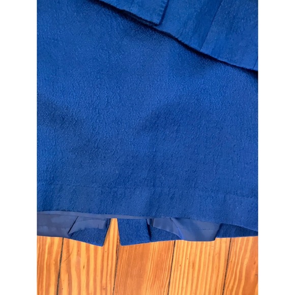 Anne Klein Suit & Skirt Set Blue Sz 10  Skirt Blazer Jacket - Picture 5 of 9